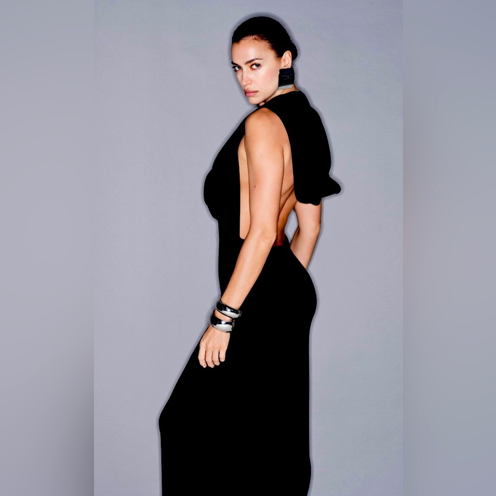 ZARA OPEN BACK HOODED DRESS ZW COLLECTION